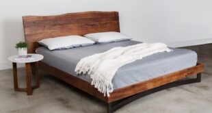 Bed frames made of acacia