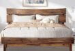 Bed frames made of acacia