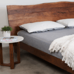 Bed frames made of acacia