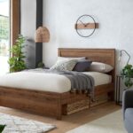 Bed frames made of oak