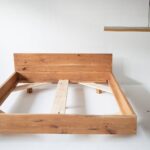 Bed frames made of oak