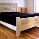 Bed frames made of pine