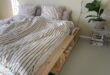 Bed frames made of pine