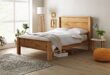 Bed frames made of pine