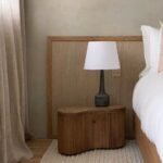 Bed frames made of walnut