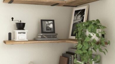 Bedroom Shelves