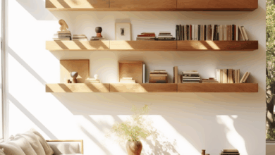 Bedroom Shelves