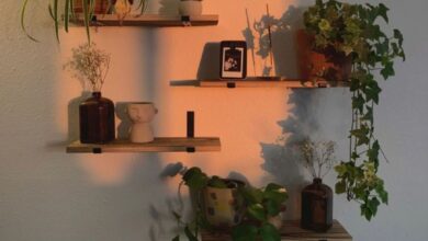 Bedroom Shelves