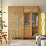 Bedroom furniture made of solid wood