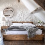 Bedroom furniture made of solid wood