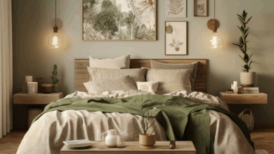 bedroom lighting
