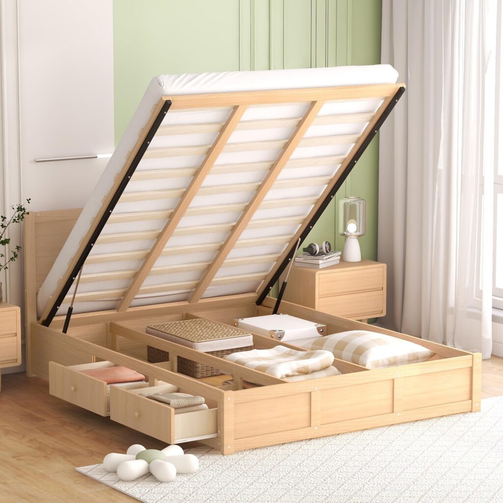 Beds with storage space