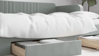 beds with under drawer storage