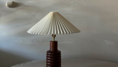 bedside lamp