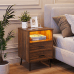 Bedside tables with drawers