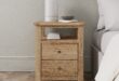 Bedside tables with drawers