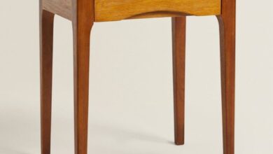 Bedside tables with drawers