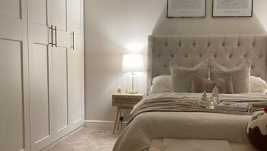 beige beds