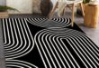 Black And White Area Rugs