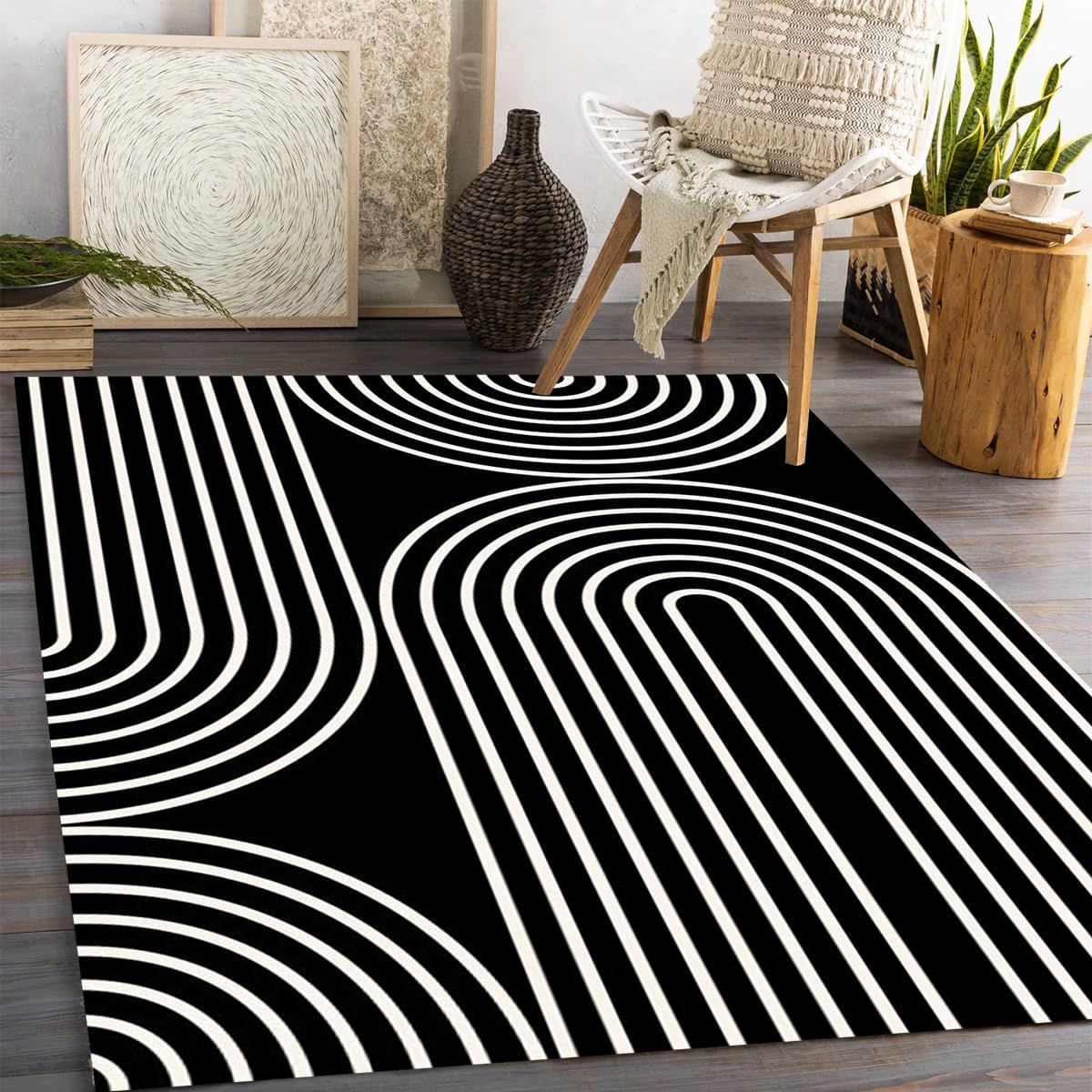 Black And White Area Rugs: A Timeless Addition To Any Space