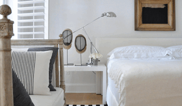 Black And White Striped Rug