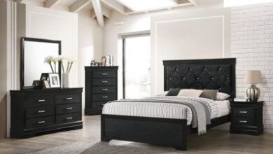 Black Bedroom Furniture Sets