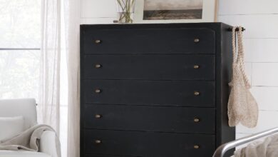 Black Chest Of Drawers