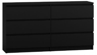 Black Chest Of Drawers