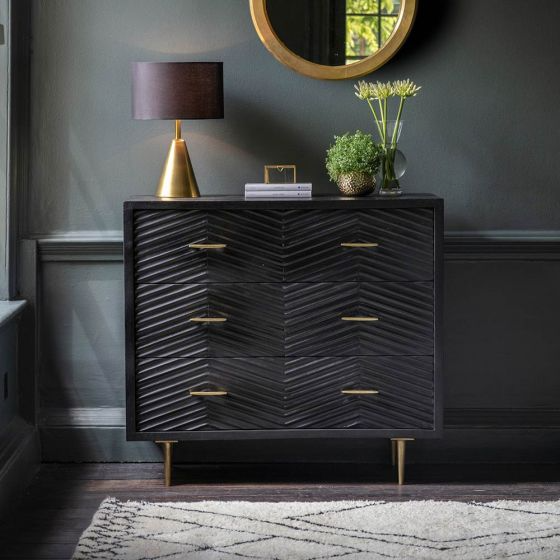 Black Chest Of Drawers