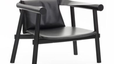 Black Leather Armchairs