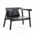 Black Leather Armchairs