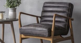 Black Leather Armchairs