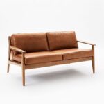 Black Leather Loveseat