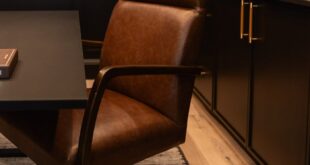 Black Leather Office Chair