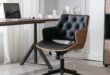 Black Leather Office Chair