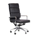 Black Leather Office Chair