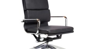 Black Leather Office Chair