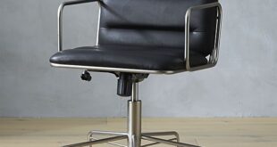 Black Leather Office Chair