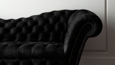 Black Leather Sofas