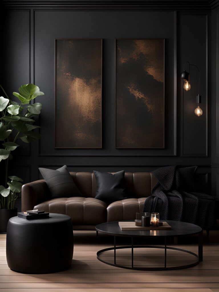 Black Living Room Furniture