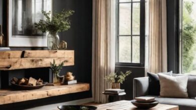 Black Living Room Furniture