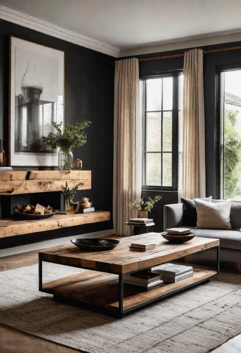 Black Living Room Furniture – Sleek and Stylish Décor Option