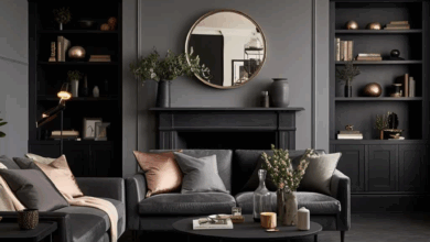 Black Living Room Furniture