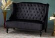 Black Loveseats