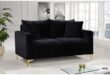 Black Loveseats