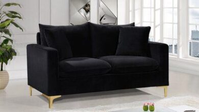 Black Loveseats