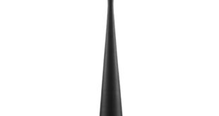 Black floor lamp