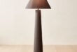 Black floor lamp