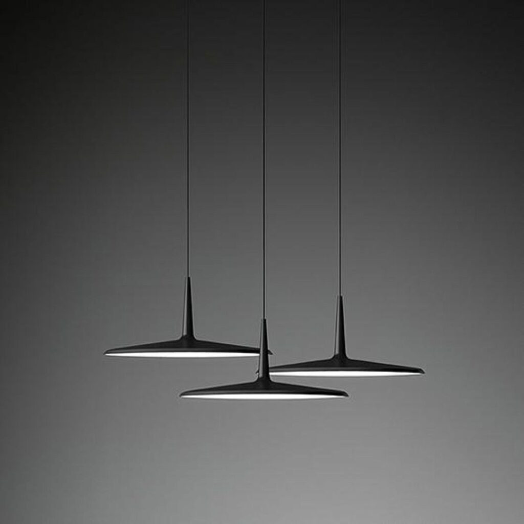 Black pendant lamp