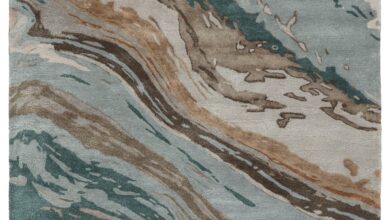 Blue Area Rug